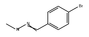 Benzaldehyde, 4-bromo-, 2-methylhydrazone