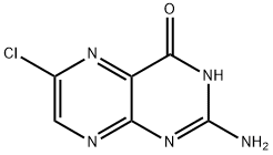 4(3H)-Pteridinone, 2-amino-6-chloro- Struktur