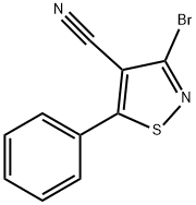 4-Isothiazolecarbonitrile, 3-bromo-5-phenyl-