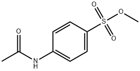 对乙酰氨基苯磺酸甲酯, 64704-11-6, 结构式
