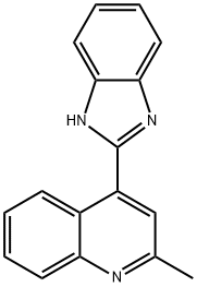 Quinoline, 4-(1H-benzimidazol-2-yl)-2-methyl-