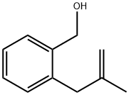 Benzenemethanol, 2-(2-methyl-2-propen-1-yl)- Structure