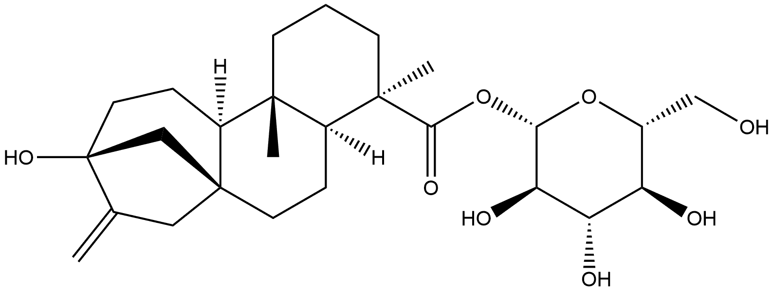 甜菊醇19-葡萄糖苷,64977-89-5,结构式