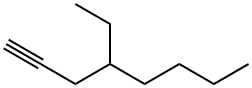 1-Octyne, 4-ethyl- Structure