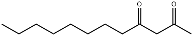 2,4-十二烷二酮 结构式