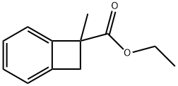 Bicyclo[4.2.0]octa-1,3,5-triene-7-carboxylic acid, 7-methyl-, ethyl ester Structure