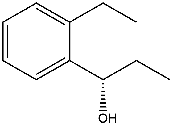 (S)-1-(2-ethylphenyl)propan-1-ol,65855-12-1,结构式