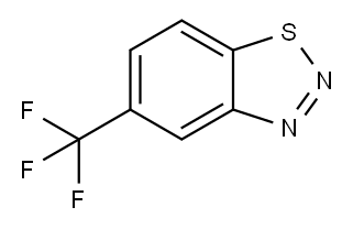 1,2,3-Benzothiadiazole, 5-(trifluoromethyl)- Structure