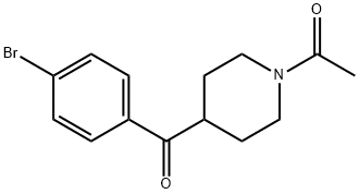 Ethanone, 1-[4-(4-bromobenzoyl)-1-piperidinyl]-