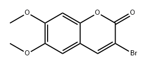 2H-1-Benzopyran-2-one, 3-bromo-6,7-dimethoxy-