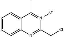 Quinazoline, 2-(chloromethyl)-4-methyl-, 3-oxide