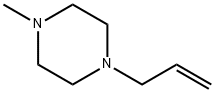 Piperazine, 1-methyl-4-(2-propen-1-yl)- Structure