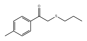 2-(丙硫基)-1-(对甲苯基)乙烷-1-酮 结构式