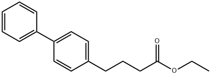 [1,1'-Biphenyl]-4-butanoic acid, ethyl ester Struktur
