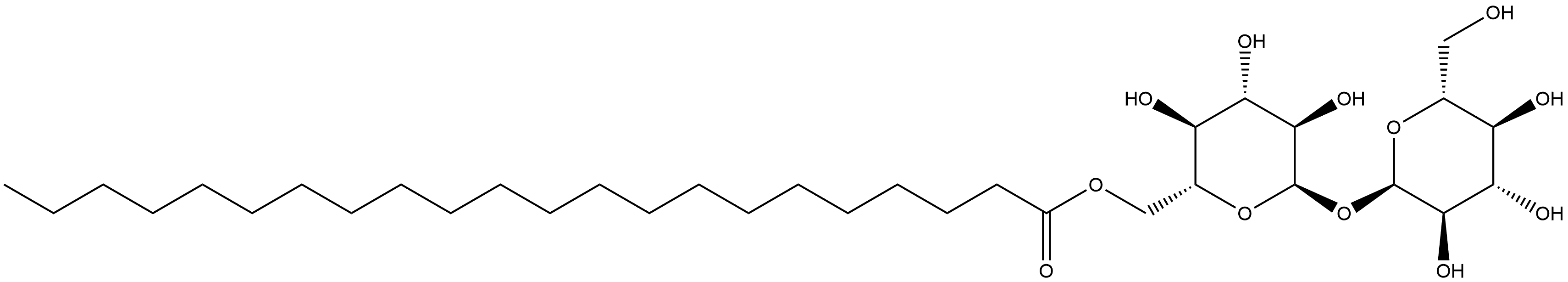 Trehalose 6-behenate Structure