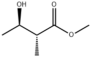 Butanoic acid, 3-hydroxy-2-methyl-, methyl ester, (2R,3R)- 结构式