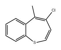 1-Benzothiepin, 4-chloro-5-methyl-
