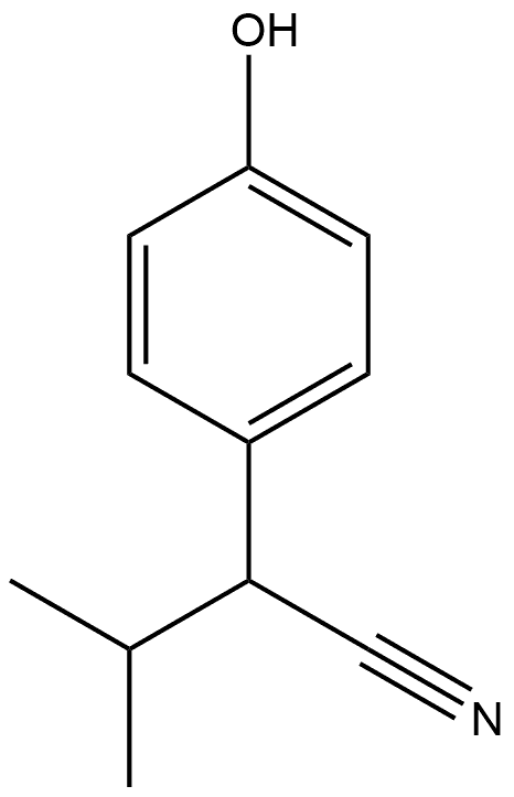 Benzeneacetonitrile, 4-hydroxy-α-(1-methylethyl)-
