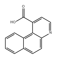 Benzo[f]quinoline-1-carboxylic acid Structure