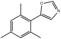 5‐(2,4,6‐TRIMETHYLPHENYL)OXAZOLE,67159-30-2,结构式