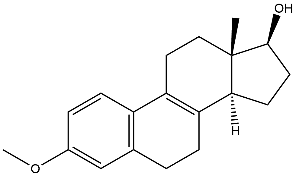 Estra-1,3,5(10),8-tetraen-17-ol, 3-methoxy-, (17β)- (9CI) Structure