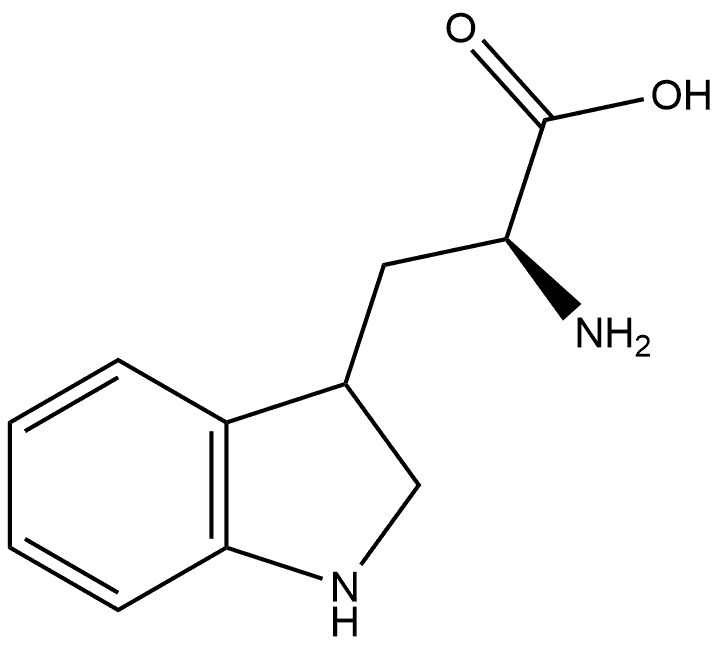 1H-Indole-3-propanoic acid, α-amino-2,3-dihydro-, (αS)-
