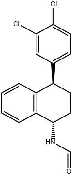 Formamide, N-[(1S,4R)-4-(3,4-dichlorophenyl)-1,2,3,4-tetrahydro-1-naphthalenyl]-