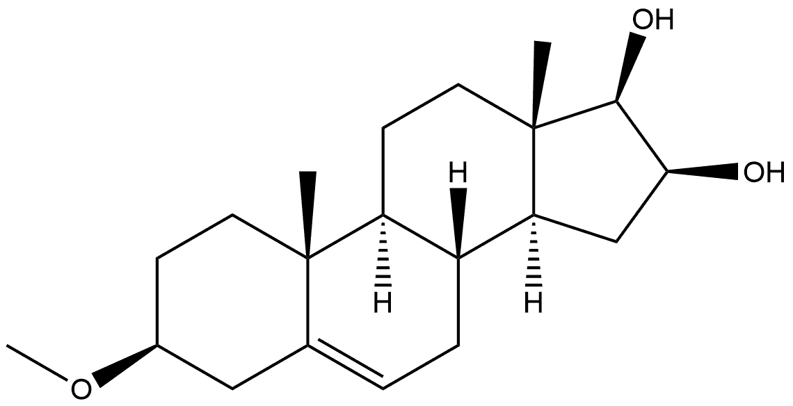 Androst-5-ene-16β,17β-diol, 3β-methoxy- (7CI,8CI)