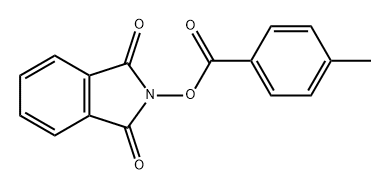 Benzoic acid, 4-methyl-, 1,3-dihydro-1,3-dioxo-2H-isoindol-2-yl ester Structure
