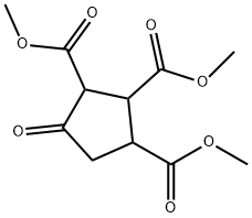 1,2,3-Cyclopentanetricarboxylic acid, 4-oxo-, 1,2,3-trimethyl ester