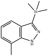 1H-Indazole, 7-methyl-3-(trimethylsilyl)-