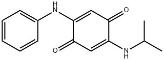2-[(1-甲基乙基)氨基]-5-(苯胺)-2,5-环己二烯-1,4-二酮, 68054-73-9, 结构式