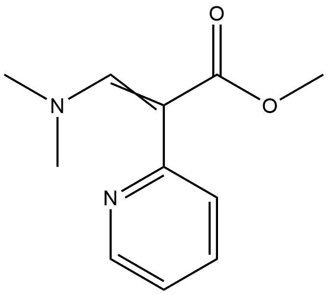 2-Pyridineacetic acid, α-[(dimethylamino)methylene]-, methyl ester