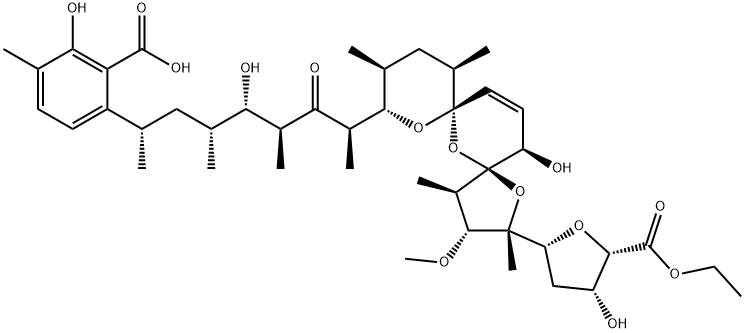 Noboritomycin A Struktur