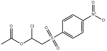 Ethanol, 1-chloro-2-[(4-nitrophenyl)sulfonyl]-, 1-acetate