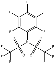 Methanesulfonamide, 1,1,1-trifluoro-N-(2,3,4,5,6-pentafluorophenyl)-N-[(trifluoromethyl)sulfonyl]-|
