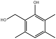 Benzenemethanol, 2-hydroxy-3,4,6-trimethyl- Structure