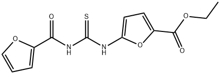 68967-41-9 Ethyl 5-(3-(furan-2-carbonyl)thioureido)furan-2-carboxylate