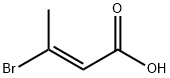 2-Butenoic acid, 3-bromo-, (2E)- Structure