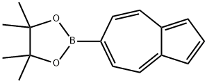 1,3,2-Dioxaborolane, 2-(6-azulenyl)-4,4,5,5-tetramethyl- Struktur