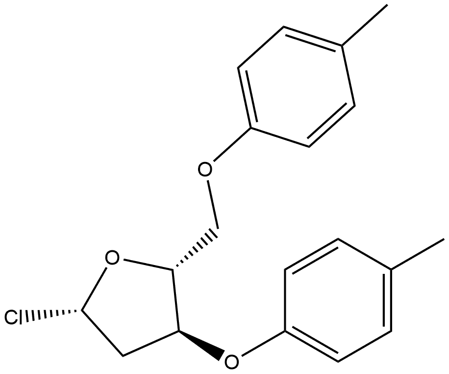 β-D-erythro-Pentofuranosyl chloride, 2-deoxy-3,5-bis-O-(4-methylphenyl)-