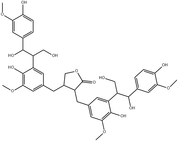 Lappaol H Structure