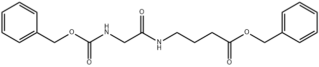 Butanoic acid, 4-[[2-[[(phenylmethoxy)carbonyl]amino]acetyl]amino]-, phenylmethyl ester