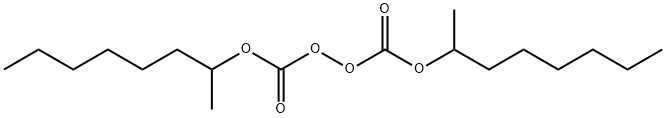 Bis-(1-methylheptylperoxy)-dicarbonate Structure
