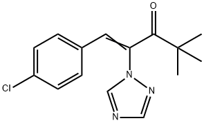 1-Penten-3-one, 1-(4-chlorophenyl)-4,4-dimethyl-2-(1H-1,2,4-triazol-1-yl)-