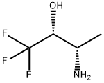 2-Butanol, 3-amino-1,1,1-trifluoro-, (2R,3S)- Struktur