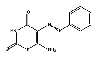 2,4(1H,3H)-Pyrimidinedione, 6-amino-5-(2-phenyldiazenyl)-