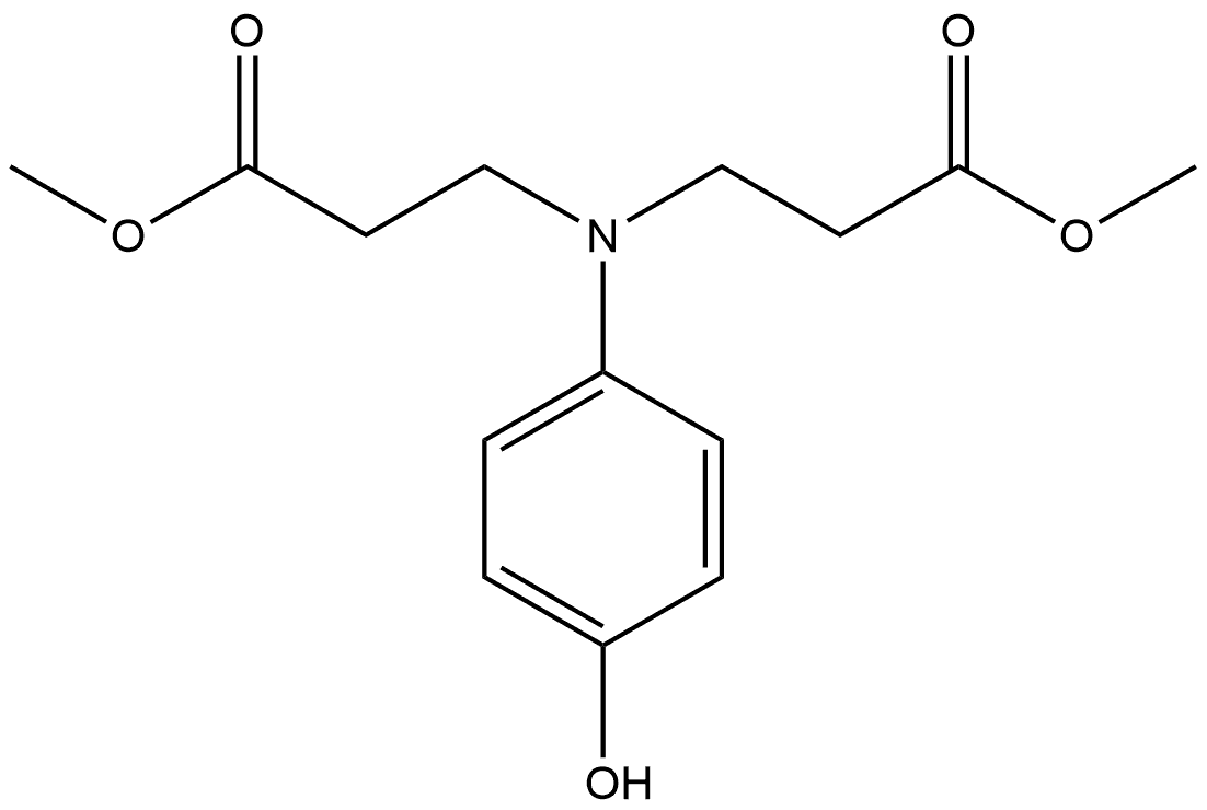 N-(4-Hydroxyphenyl)-N-(3-methoxy-3-oxopropyl)-β-alanine methyl ester
