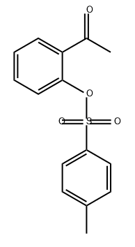 Ethanone, 1-[2-[[(4-methylphenyl)sulfonyl]oxy]phenyl]- Struktur