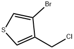 3-Bromo-4-(chloromethyl)thiophene 结构式